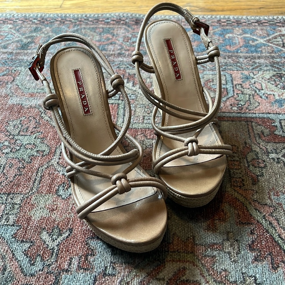 Vintage Prada wedges